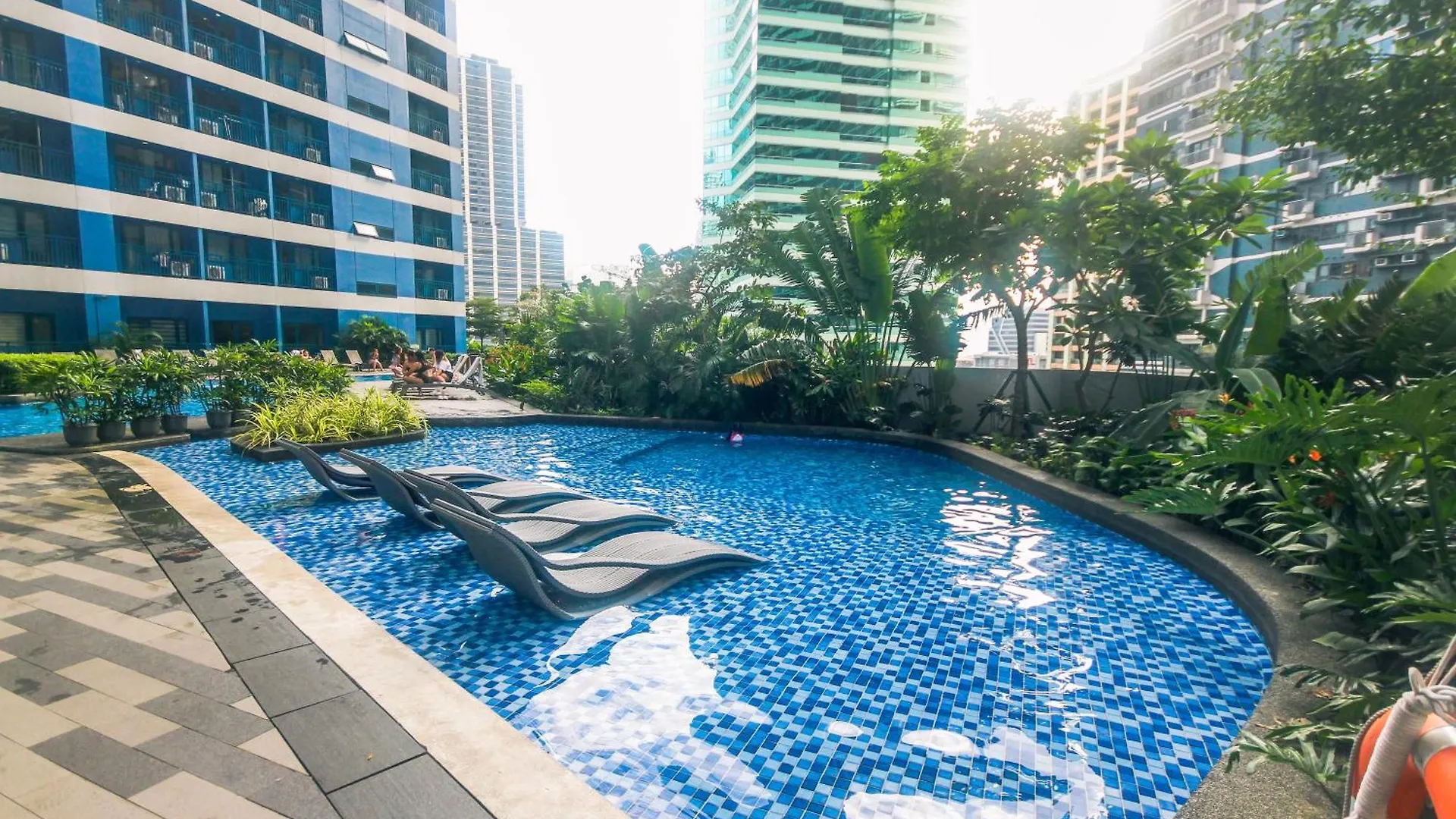 Eccentric Escape Stylish Makati Urban Swim Gym 4034 Apartment Manila Philippines