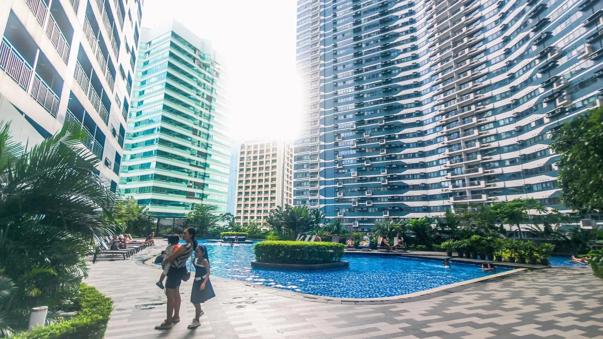Eccentric Escape Stylish Makati Urban Swim Gym 4034 Apartment Manila
